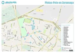 Mapa de Pintxo-Pote en Zaramaga